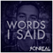 Words I Said (Mixtape) - SonReal (Aaron Hoffman, Son Real)