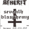 The Seventh Blasphemy (EP) - Beherit