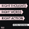 Right Thoughts, Right Words, Right Action-Franz Ferdinand