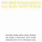 All Hail West Texas (Remastered 2013) - Mountain Goats (The Mountain Goats)