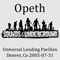 Sounds Of The Underground Tour (Live In Universal Lending Pavilion, Denver) - Opeth
