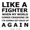 Like a Fighter (Single)
